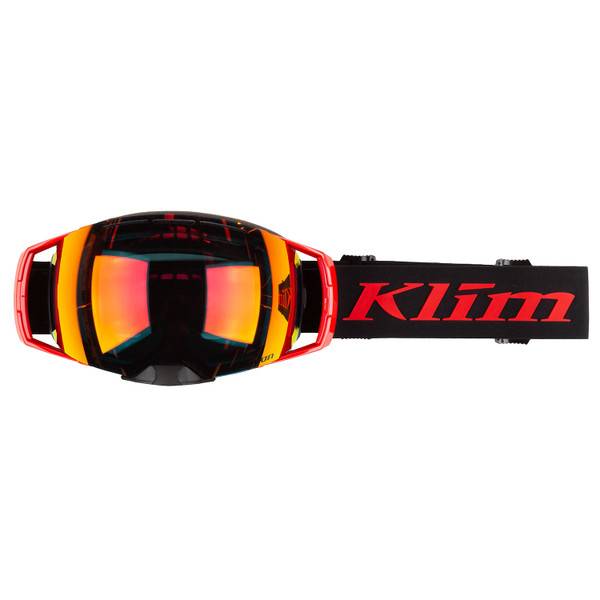 GAFAS KLIM AEON TECH FIERY RED SMOKE RED MIRROR