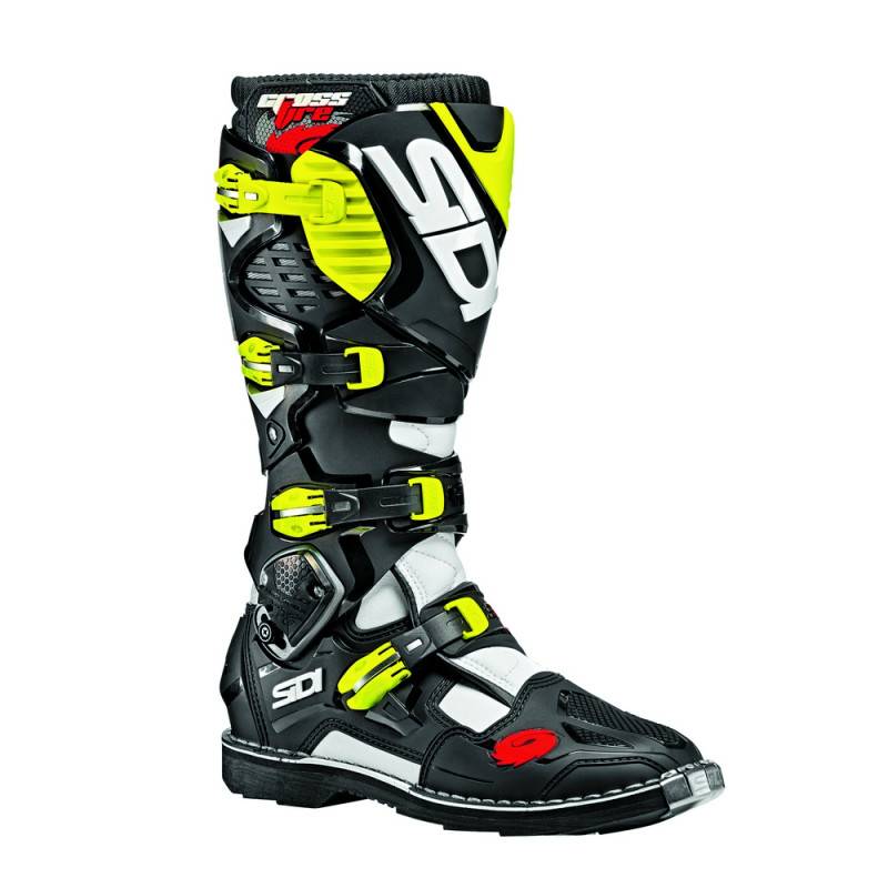 Botas SIDI Crossfire 3 Amarillo Negro - Enduro & MX