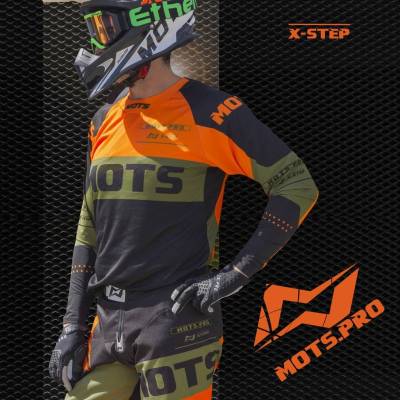 Camiseta MOTS X-STEP Naranja