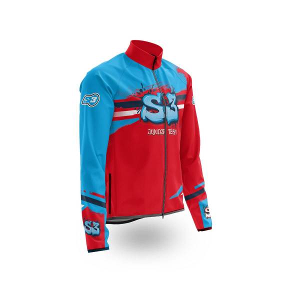 Chaqueta S3 Junior Team rojo-azul