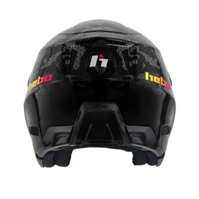 Casco Hebo Zone Pro Monocolor Rojo - Fibra de Vidrio