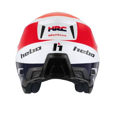 Casco Hebo Zone Pro Monocolor Rojo - Fibra de Vidrio