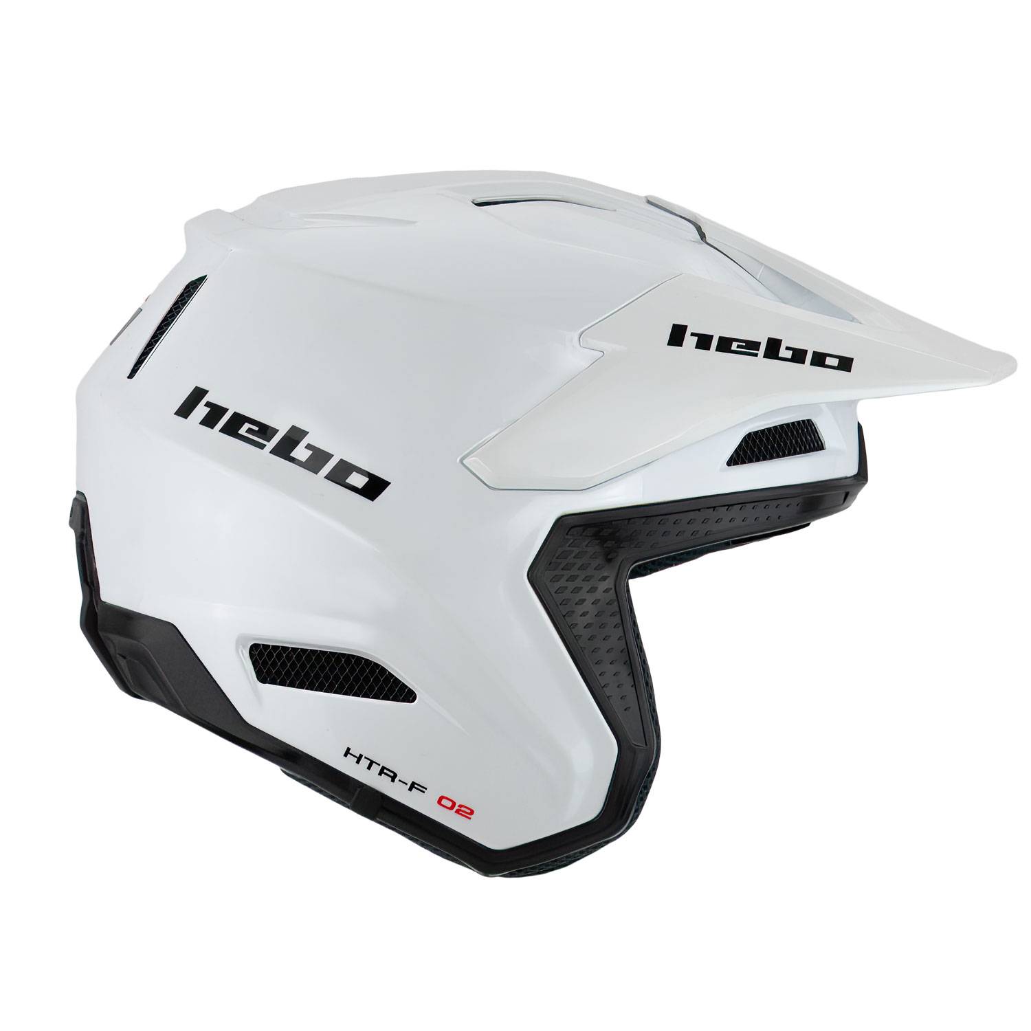 Casco Hebo Zone Pro Monocolor Rojo - Fibra de Vidrio