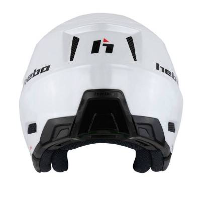 Casco Hebo Zone Pro Monocolor Rojo - Fibra de Vidrio