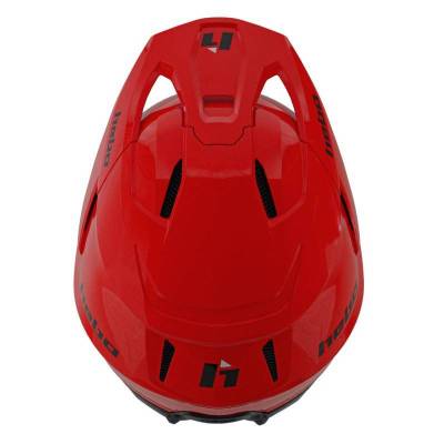 Casco Hebo Zone Pro Monocolor Rojo - Fibra de Vidrio