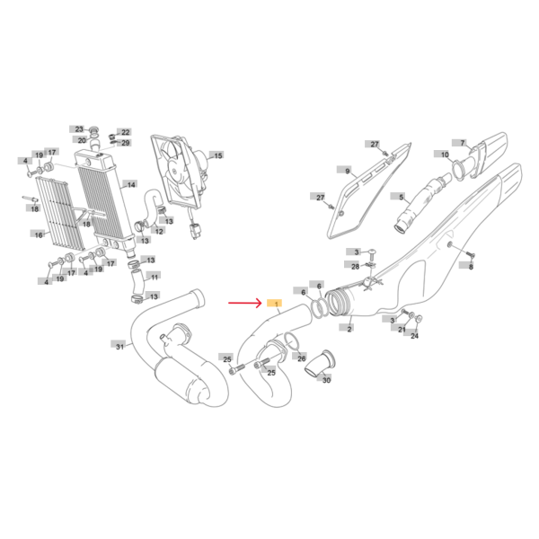 CURVA ESCAPE SHERCO/SCORPA