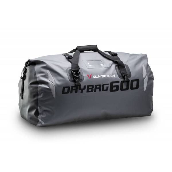 BOLSA TRASERA SW-MOTECH DRYBAG 600. IMPERMEABLE. GRIS/NEGRO. 60L