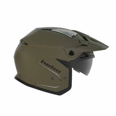 Casco Trial Hebo Zone 5 Duo Verde