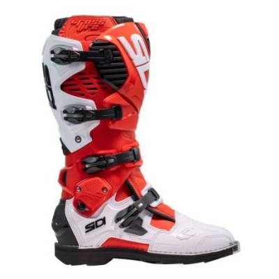 Botas Sidi Crossfire 3 Rojo/Blanco| Motocross y Enduro