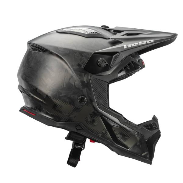 Casco Enduro Hebo Race Forged Carbon