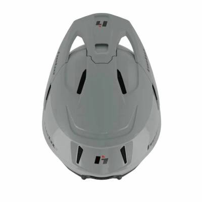 Casco Hebo Zone Pro Monocolor Gris - Fibra de Vidrio